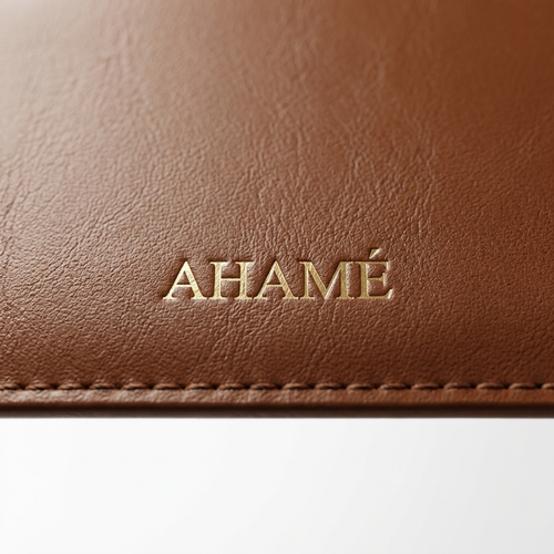 AHAMÉ Cardholder – Cognac Brown