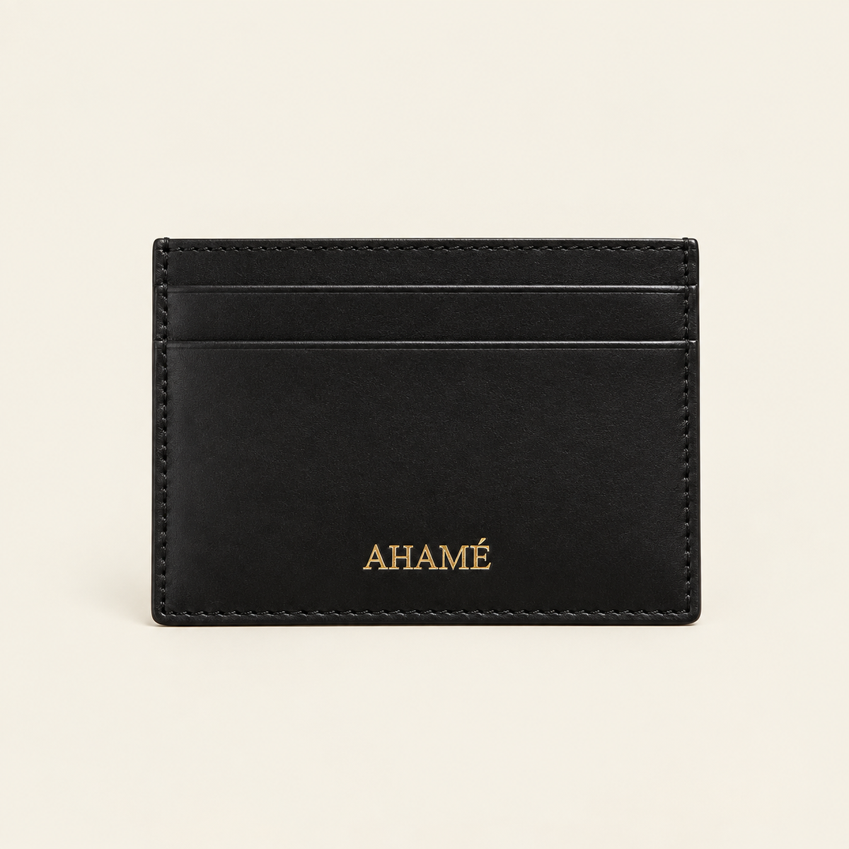 AHAMÉ Cardholder – Cognac Brown