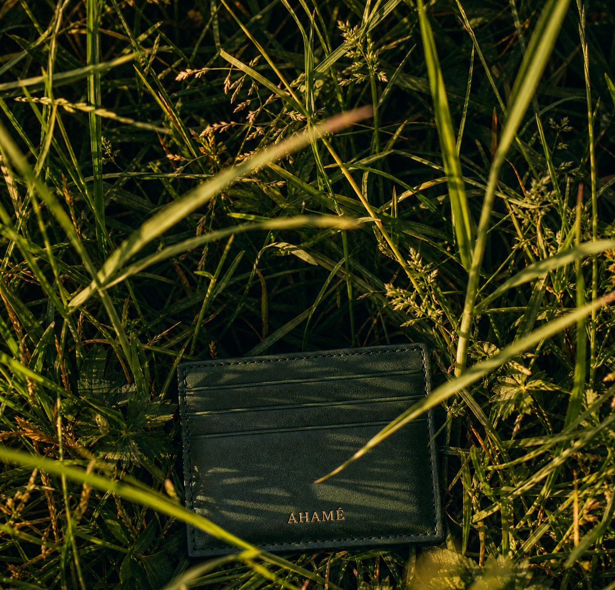 AHAMÉ Cardholder – Italian Green